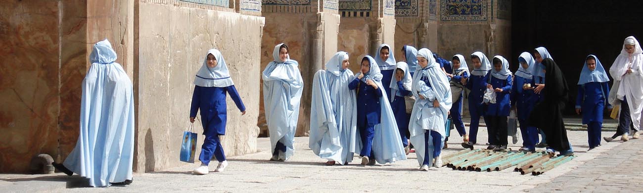 School girls, Iran