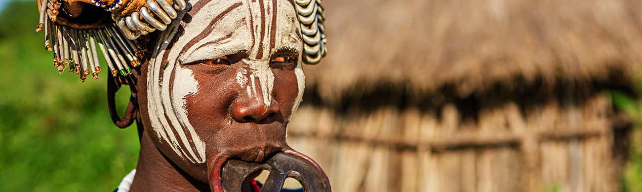 Mursi Tribe Woman - Ethiopia