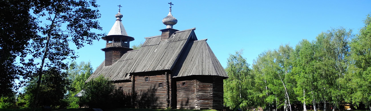 Wooden church-Kostroma, Russia